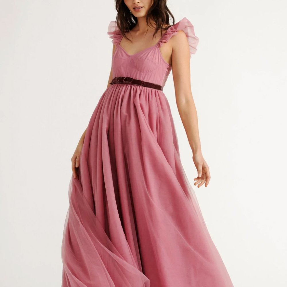 LoveShackFancy Macaron Gown